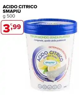 Iperal Acido citrico SMAPIÙ offerta