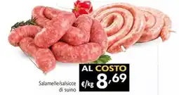 Maxi Supermercati Salamelle/salsicce di suino offerta