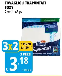 Tigros Tovaglioli trapuntati FOXY offerta