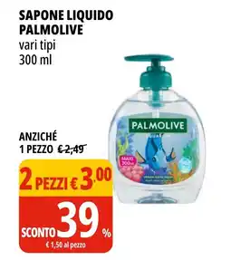 Tigros Sapone liquido PALMOLIVE offerta