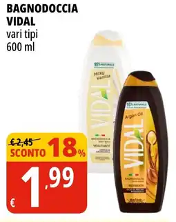 Tigros Bagnodoccia VIDAL offerta