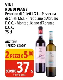 Tigros Vini RUE DI PIANE offerta