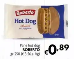 Maxi Supermercati Pane hot dog ROBERTO offerta