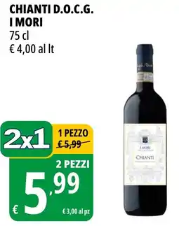 Tigros Chianti d.o.c.g. I MORI offerta
