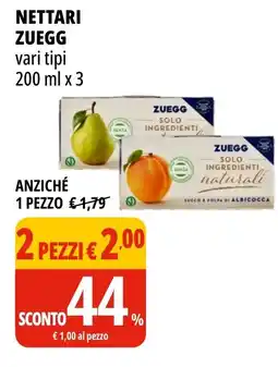 Tigros Nettari ZUEGG offerta