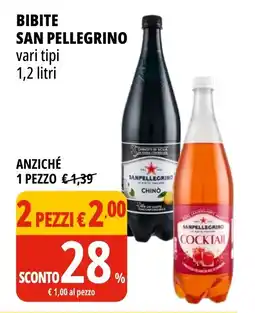 Tigros Bibite SAN PELLEGRINO offerta