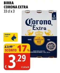 Tigros Birra CORONA EXTRA offerta