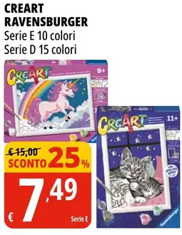 Tigros Creart RAVENSBURGER offerta