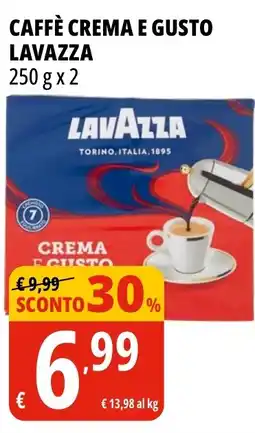 Tigros Caffè crema e gusto LAVAZZA offerta