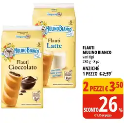 Tigros Flauti MULINO BIANCO offerta