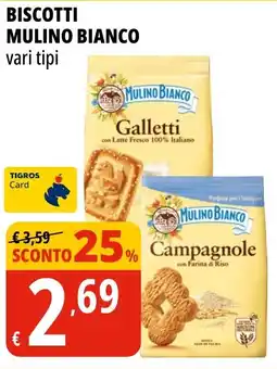 Tigros Biscotti MULINO BIANCO offerta