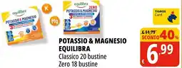 Tigros Potassio & magnesio EQUILIBRA offerta