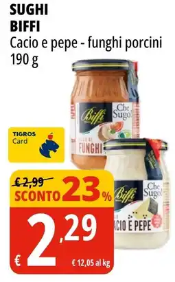 Tigros Sughi BIFFI offerta
