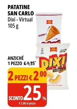 Tigros Patatine SAN CARLO offerta