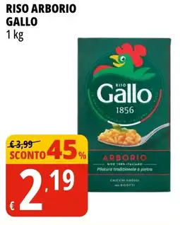 Tigros Riso arborio GALLO offerta