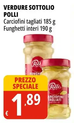 Tigros Verdure sottolio POLLI offerta