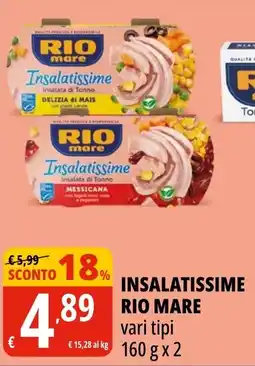 Tigros Insalatissime RIO MARE offerta