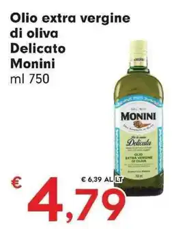 DeSpar Express Olio extra vergine di oliva Delicato Monini offerta