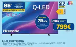 DIMOStore Hisense Q-LED SMART 85E79Q offerta