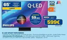 DIMOStore PHILIPS Q-LED SMART 65PUS8600 offerta