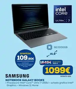 DIMOStore SAMSUNG NOTEBOOK GALAXY BOOK5 offerta