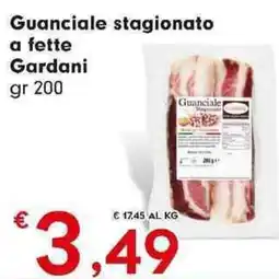 DeSpar Express Guanciale stagionato a fette GARDANI offerta