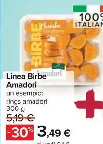 Carrefour Market Linea Birbeadori Amadori offerta