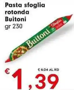 DeSpar Express Pasta sfoglia rotonda BUITONI offerta