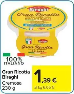 Carrefour Market Gran Ricotta Biraghi offerta