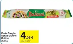 Carrefour Market Pasta Sfoglia Senza Glutine Buitoni offerta