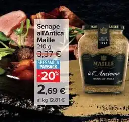 Carrefour Market Senape all'Antica Maille offerta