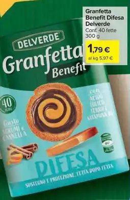 Carrefour Market Granfetta Benefit Difesa Delverde offerta