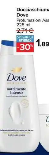 Carrefour Market Docciaschiuma Dove offerta