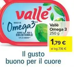 Carrefour Market Vallè Omega 3 offerta
