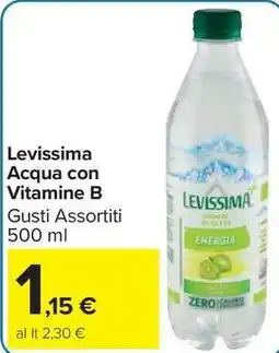 Carrefour Market Levissima Acqua con Vitamine B offerta