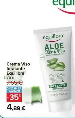Carrefour Market Crema Viso Idratante Equilibra offerta