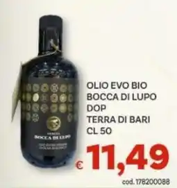 Vivo Supermercati Olio evo bio bocca di lupo dop terra di bari offerta