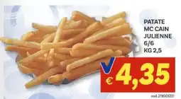 Vivo Supermercati Patate mc cain julienne 6/6 offerta