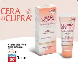 Carrefour Market Crema Viso Rosa Cera di Cupra offerta