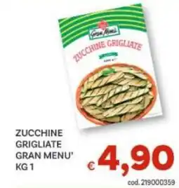 Vivo Supermercati Zucchine grigliate gran menu' offerta