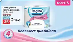 Carrefour Market Carta Igienica Regina Sensation offerta