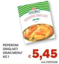Vivo Supermercati Peperoni grigliati gran menu' offerta