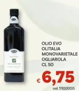 Vivo Supermercati Olio evo olitalia monovarietale ogliarola offerta