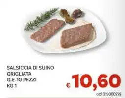 Vivo Supermercati Salsiccia di suino grigliata offerta