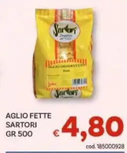 Vivo Supermercati Aglio fette sartori offerta