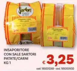 Vivo Supermercati Insaporitore con sale sartori patate/carni offerta