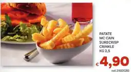 Vivo Supermercati Patate mc cain surecrisp crinkle offerta