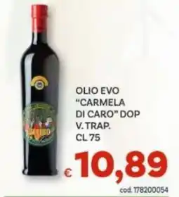 Vivo Supermercati Olio evo "carmela di caro" dop v. trap. offerta