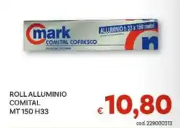Vivo Supermercati Roll alluminio comital mt 150 h33 offerta