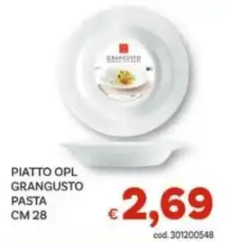 Vivo Supermercati Piatto opl grangusto pasta cm 28 offerta